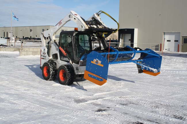 Skid Steer Snow Plow Commercial Use