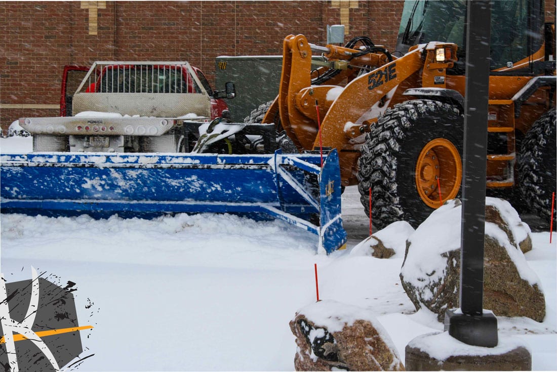 Snow Pusher that Angles