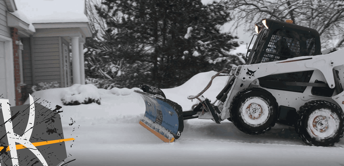 Bobcat Skid Steer Pusher Box Plow