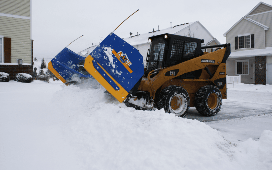 What makes a KAGE system better than a snow pusher?