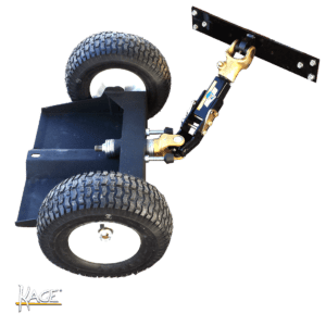 kage wheel kaddy 250 durable mower sulky