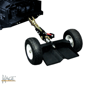 kage wheel kaddy 500 mower sulky with suspension