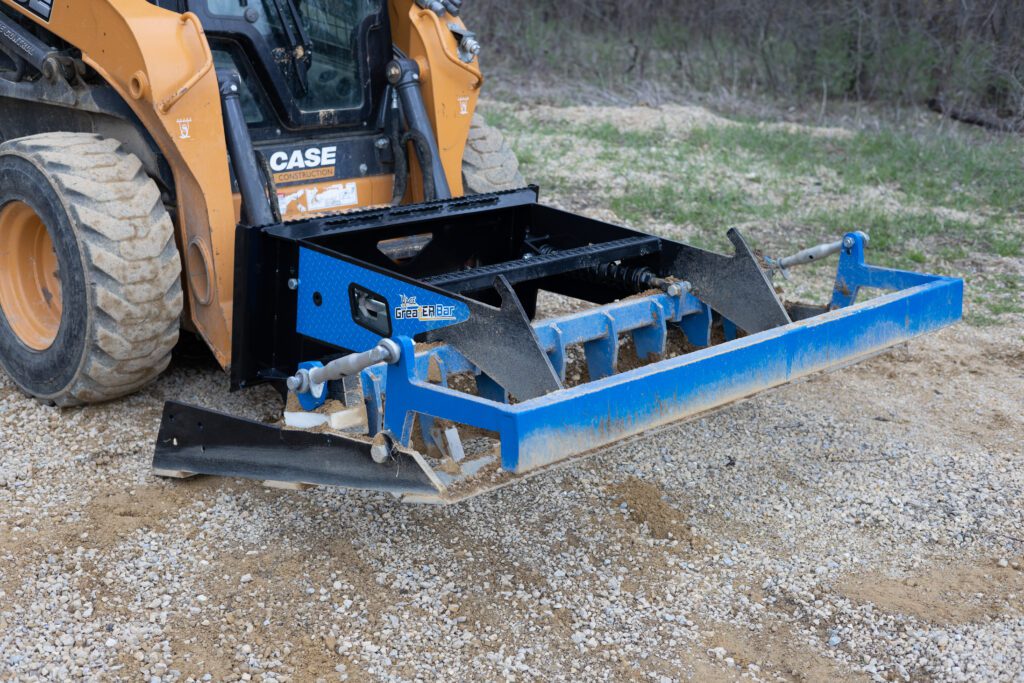 kage greater bar grader bar land plane case skid steer