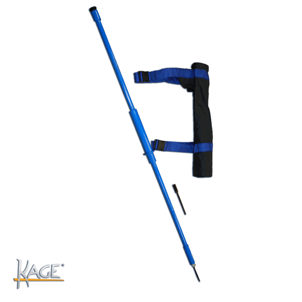 kage's snow stake pounder and quiver snow stake install tool