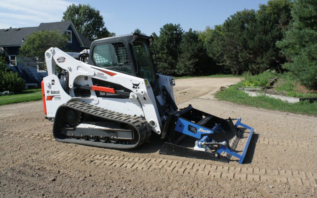 Is a skid steer land plane good for leveling land?