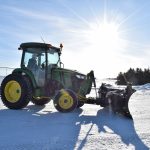 SnowFire Tractor Snow Blade
