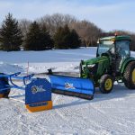 2-in-1 Snow Plow for Tractors