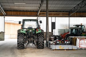 Tractor storage