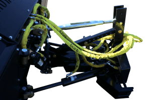 SnowDozer snow blade three point hitch attachment