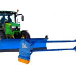 SnowStorm 3 point hitch snow plow and pusher