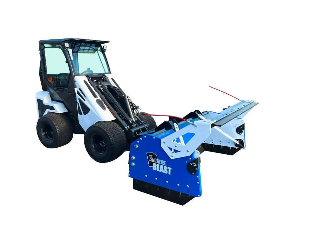 SnowFire Blast Mini Loader Snow Pusher