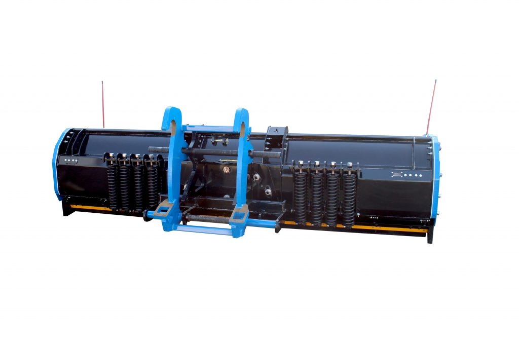 SnowStorm Blast Snow Pusher Tri Form Box Moldboard Support