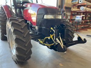 Under-Hitch 1200 Series Tractor Undercarriage with Front 3-pt Hitch