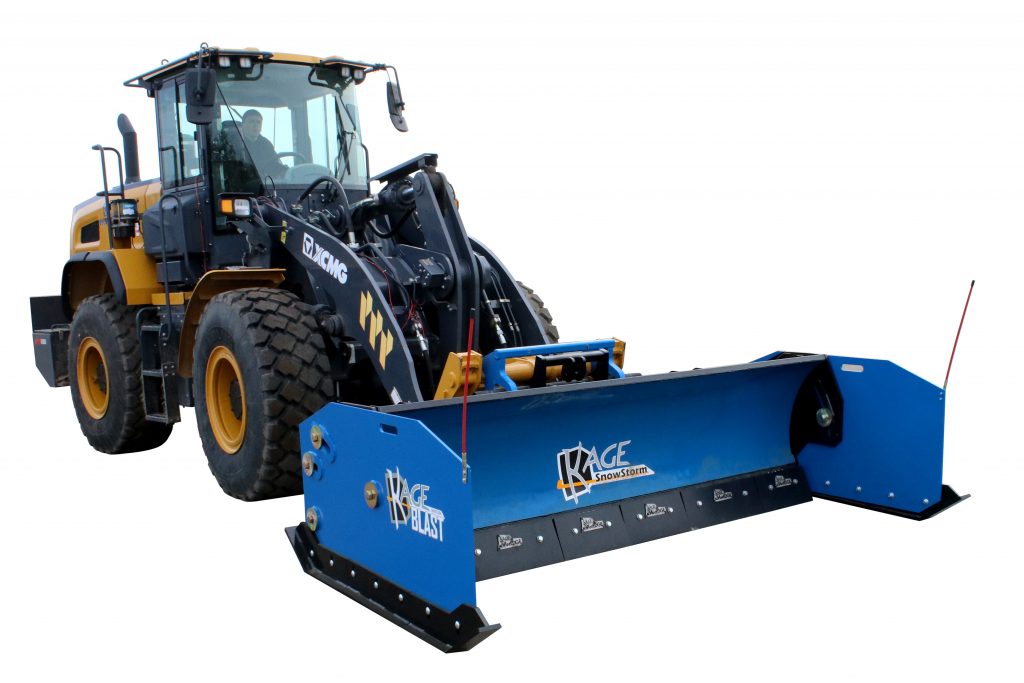 SnowStorm Blast Steel American Snow Pusher