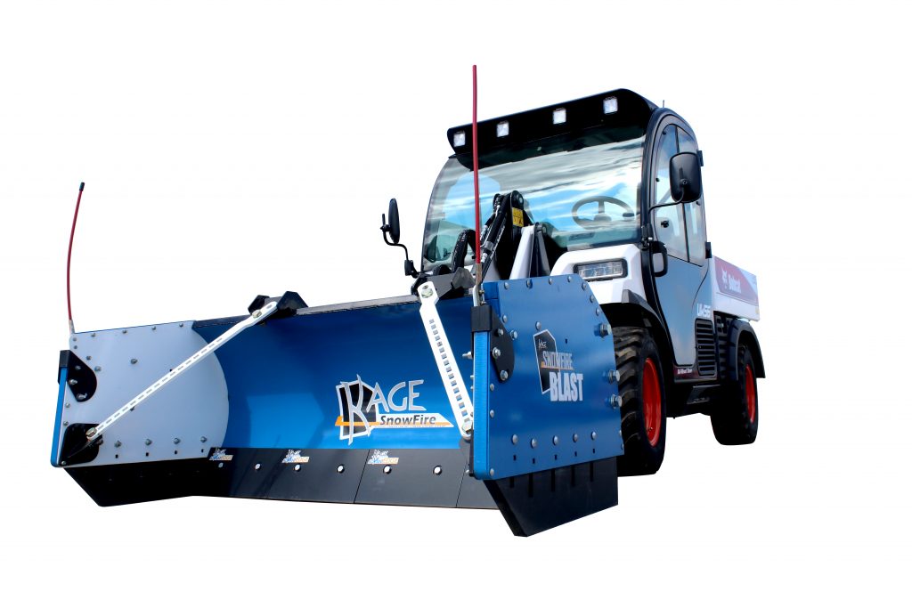 KAGE SnowFire Blast on Work Utility Vehicle