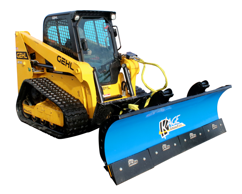 SnowFire Xtreme Gehl Skid Steer Snow Plow