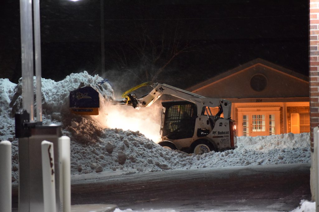 SnowFire Bank Drive Thru Snow Pusher Plow