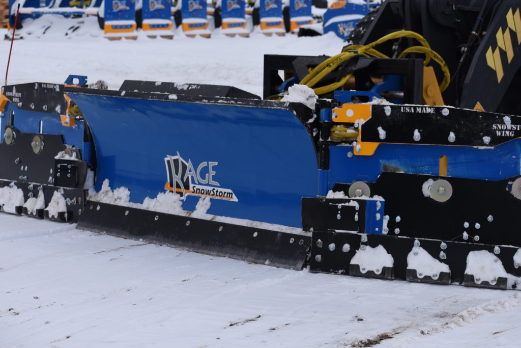 SnowStorm Wing Plow extended wings