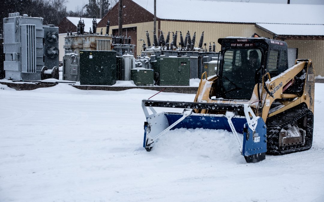 Why Power Companies Rely on Compact Track Loaders for Snow Removal